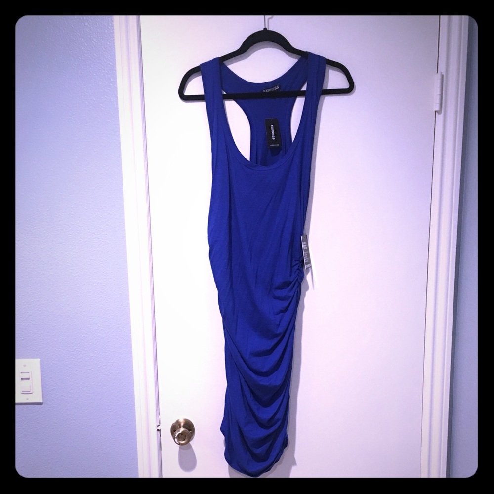 EXPRESS BRAND NEW Racerback Body Con Dress /LARGE